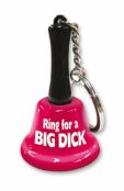 Naughty Keychain Bell